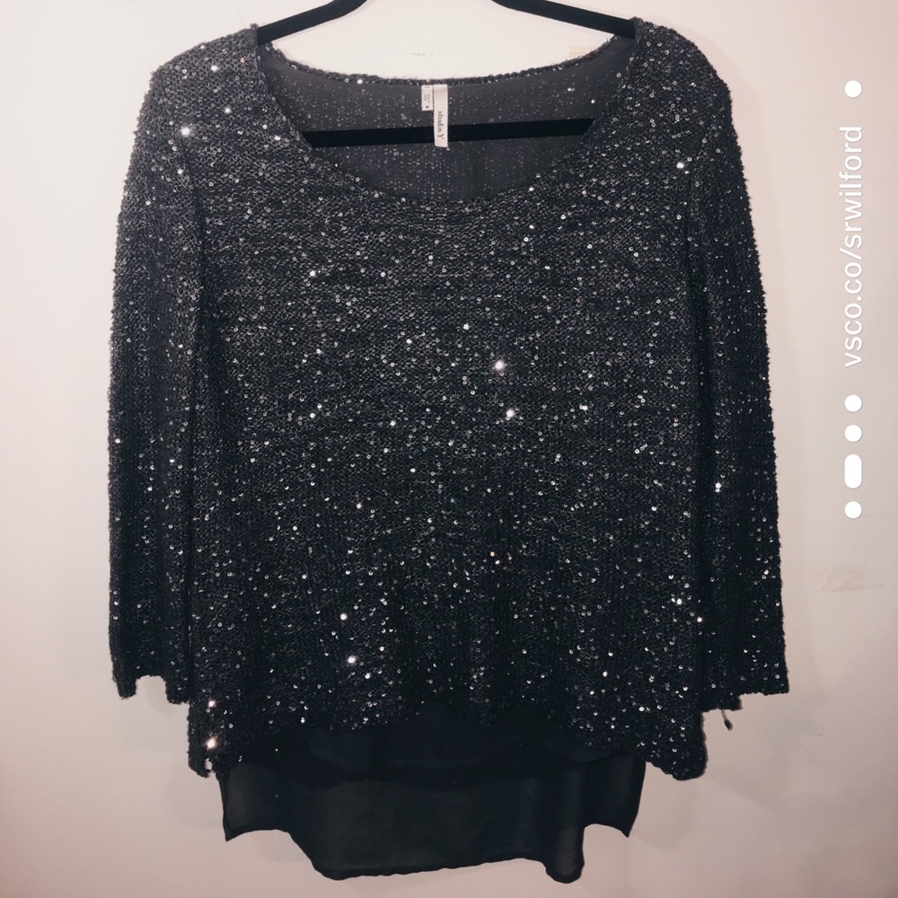 NYE Sparkly Top